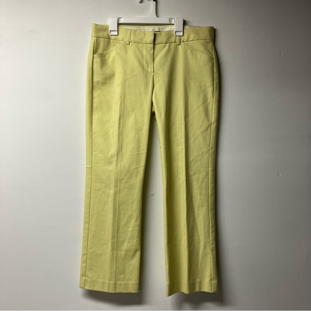 Vintage Theory Women’s Pants Sz 8 USA Cotton Y2K Yellow NWOT